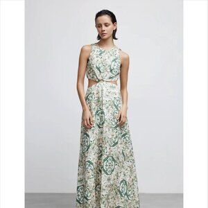 NWT Significant Other - Elle Linen Midi Dress